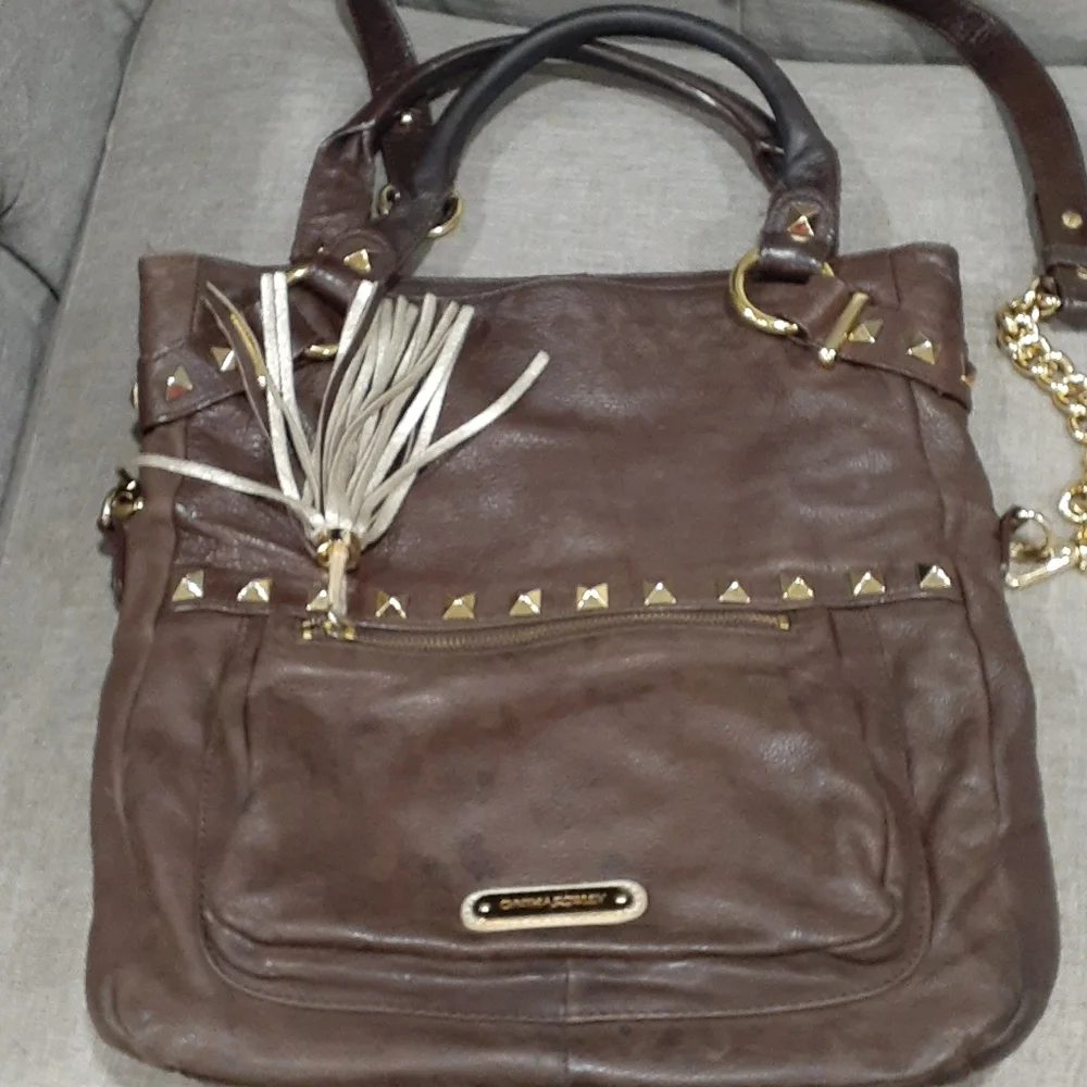 Cynthia Rowley brown  vegan leatherbrown s…